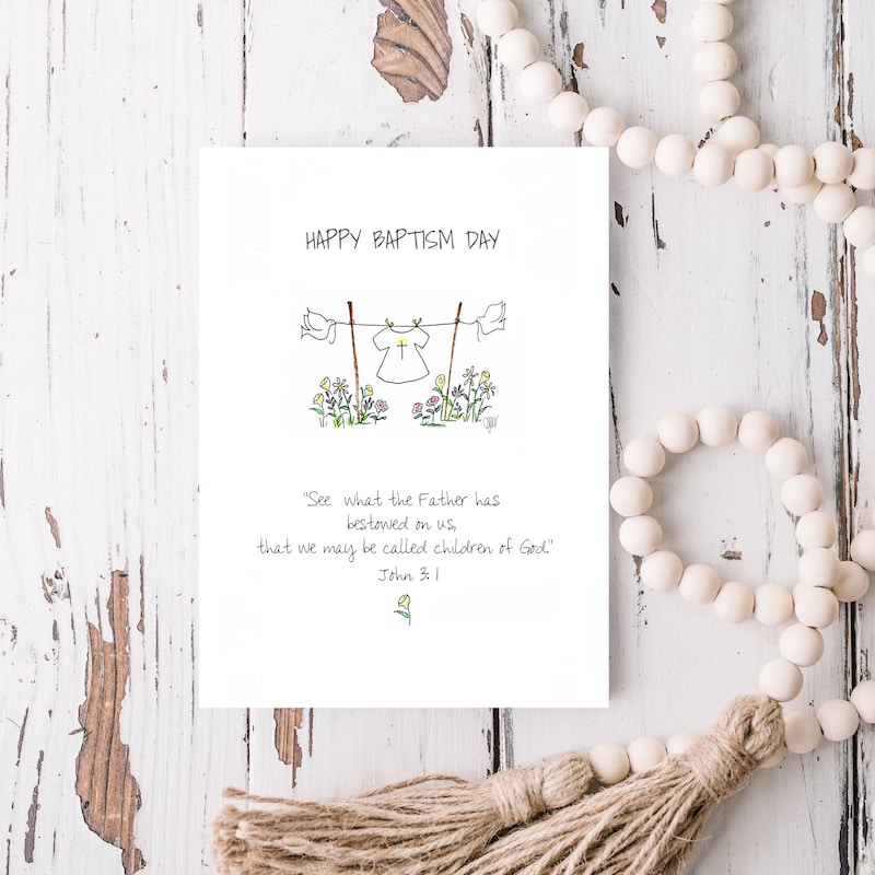 Printable Baptism - Etsy