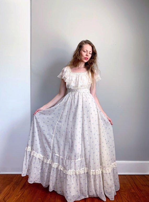 vintage gunne sax dress