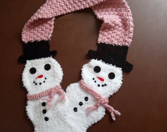 Snowman With Scarf - Etsy