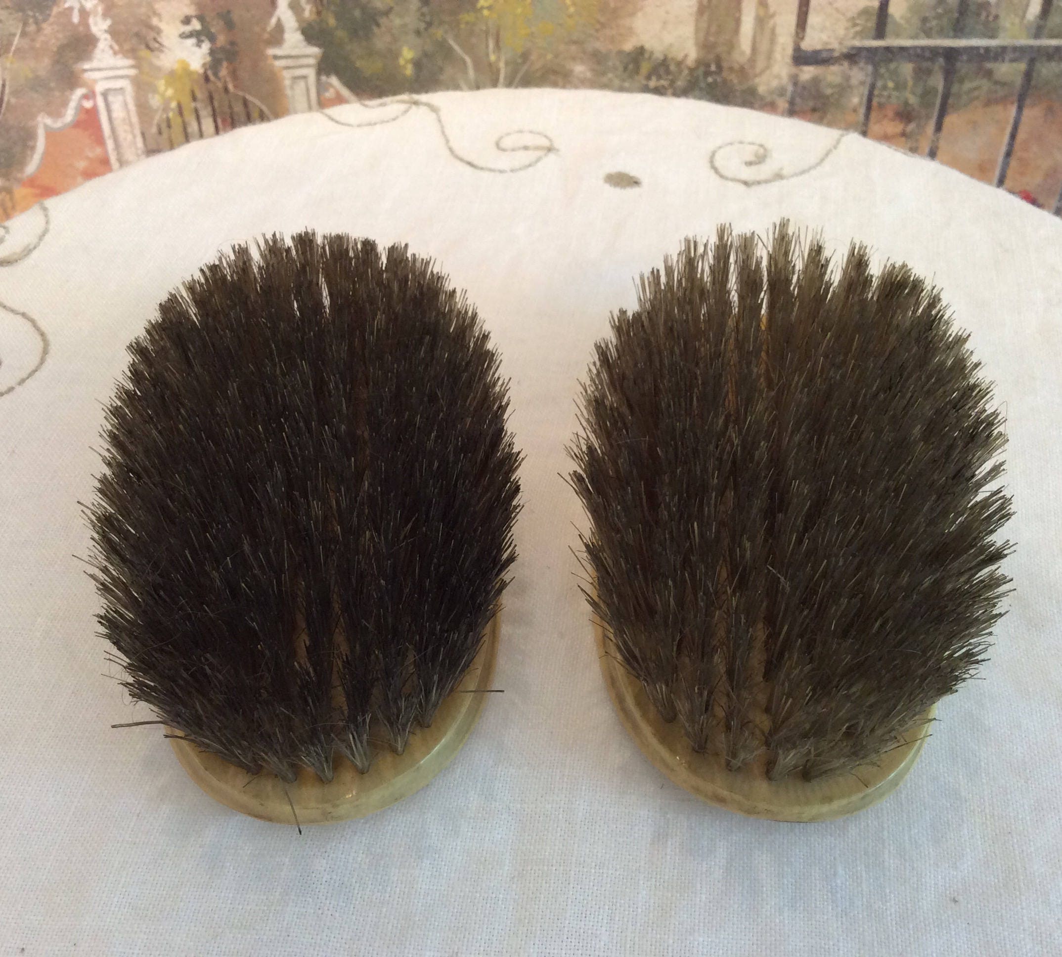 Celluloid Monogram Clothing Brushes - Etsy