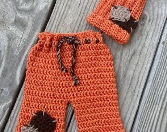 Patrón de atuendo de parche de calabaza