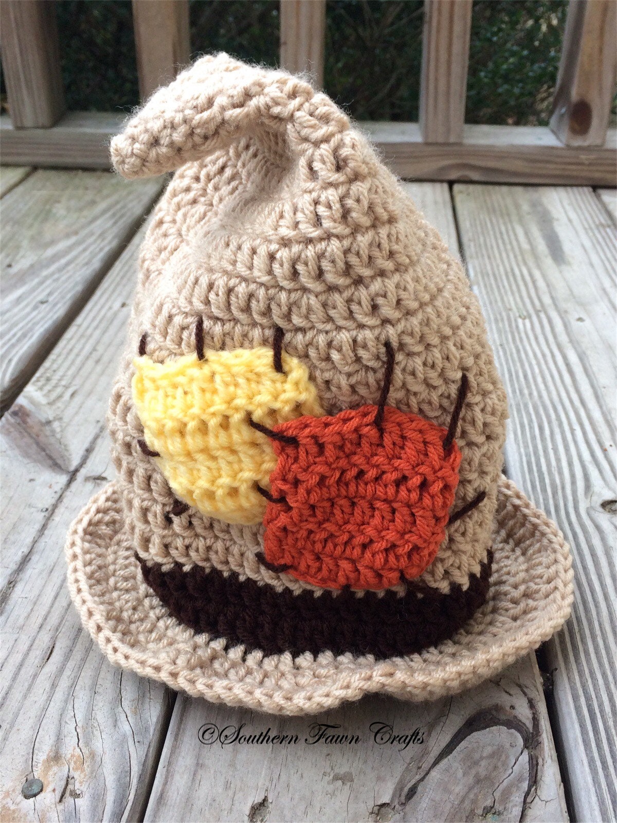 Scarecrow Hat Pattern Etsy