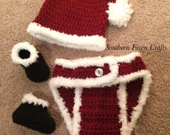 Baby santa outfit