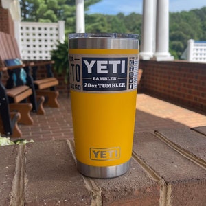 Yeti Orange Vintage Tumblers