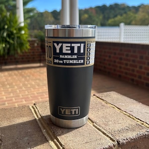 YETI Rambler 20 oz. Insulated Tumbler Graphite with Magslider Lid NEW