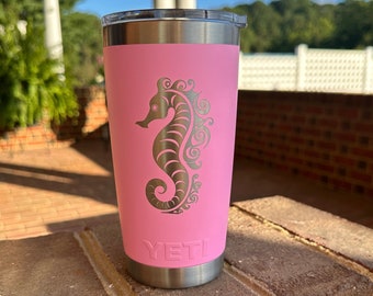 YETI Rambler 20 oz Tumbler Power Pink