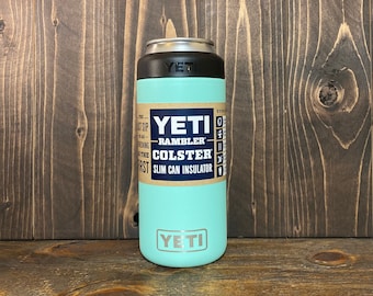 Yeti Rambler Bottle, Seafom, 12 Ounce