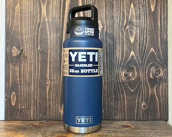 YETI Rambler 18-fl oz Stainless Steel Water Bottle with Chug Cap, Seafoam  at