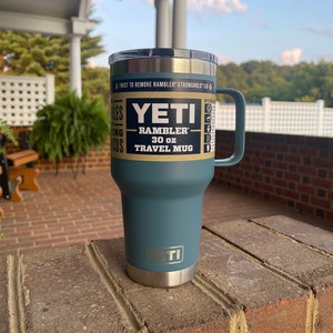 Butterflies REAL YETI 30 Oz. Travel Mug With Stronghold Lid Laser