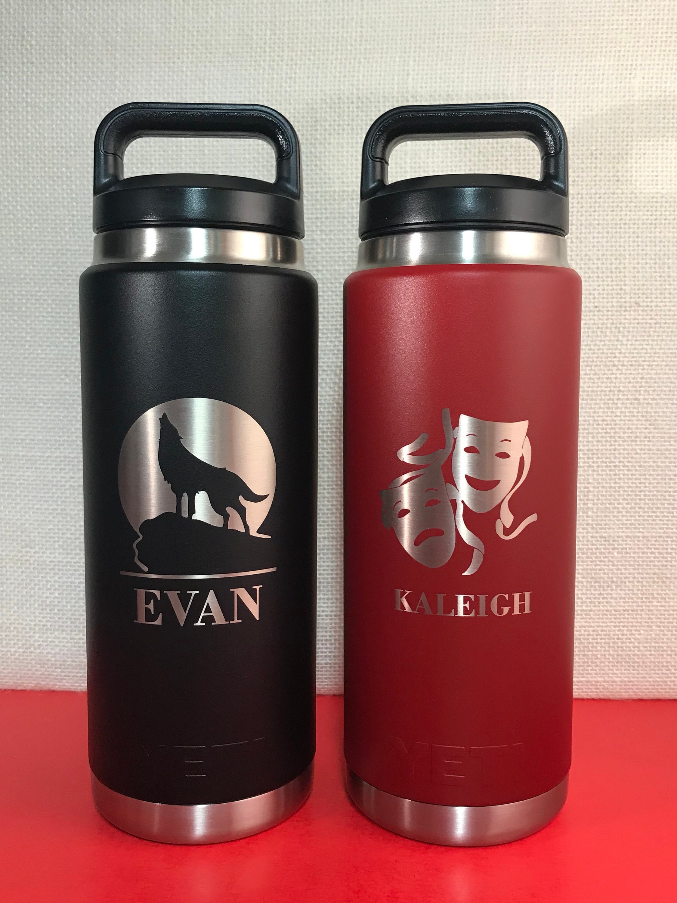 YETI RAMBLER 36OZ BOTTLE WITH CHUG CAP LIMITED EDITION RESCUE RED