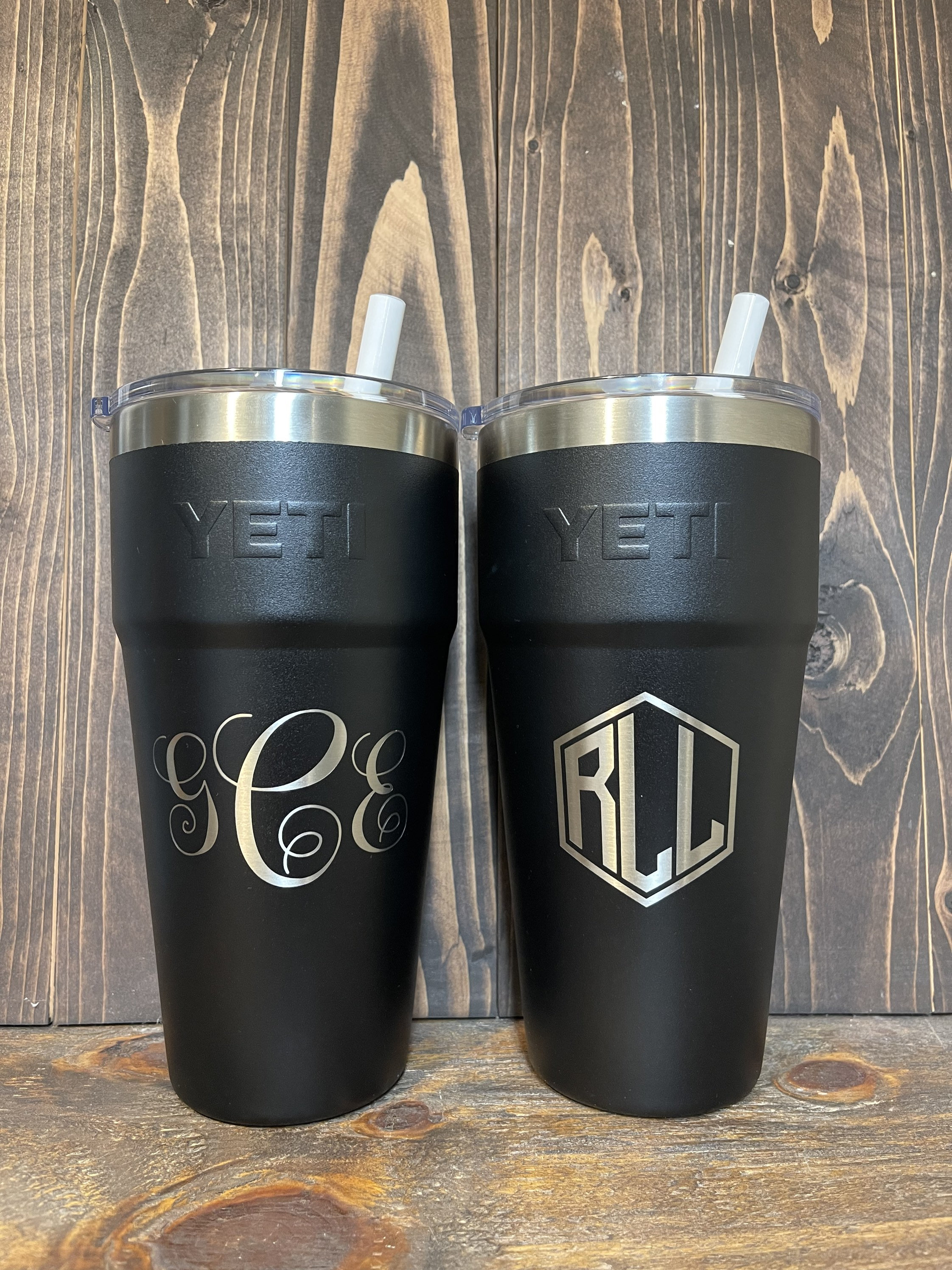 PERSONALIZED Authentic 26 oz Yeti Rambler with Straw Lid- LASER ENGRAV -  ImpressMeGifts