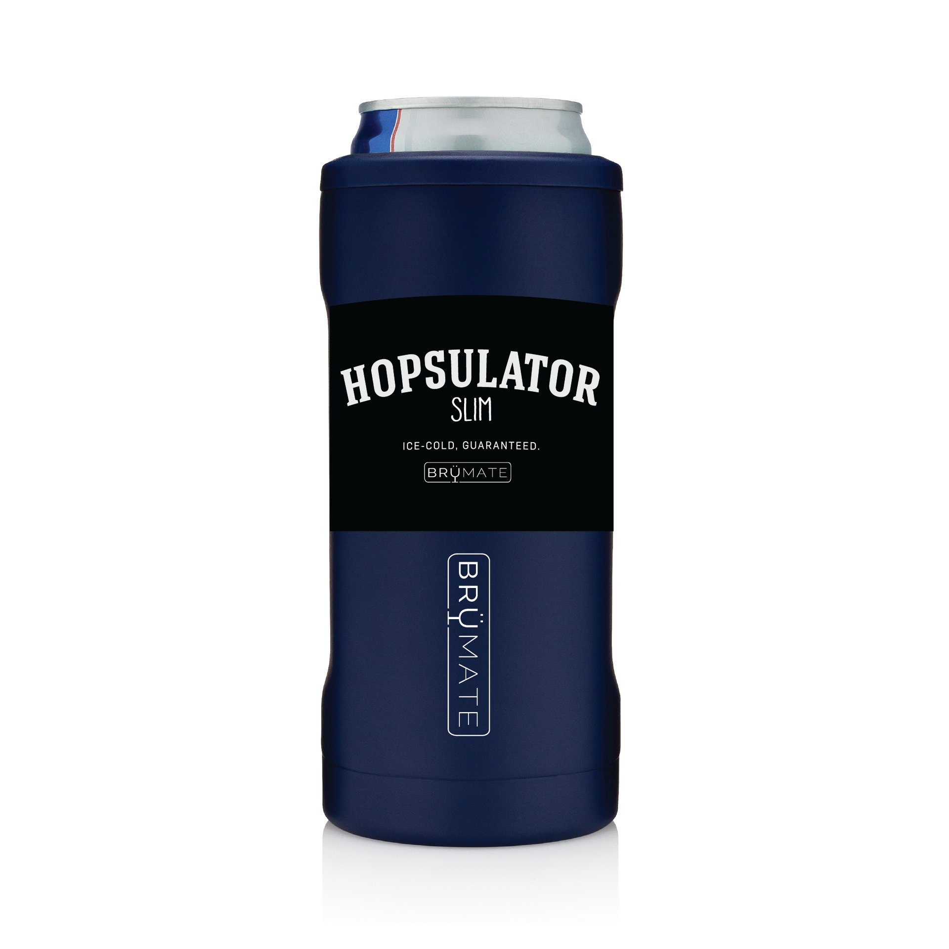 BrüMate Hopsulator Slim  Personalized Skinny Can Coolers - The White Invite