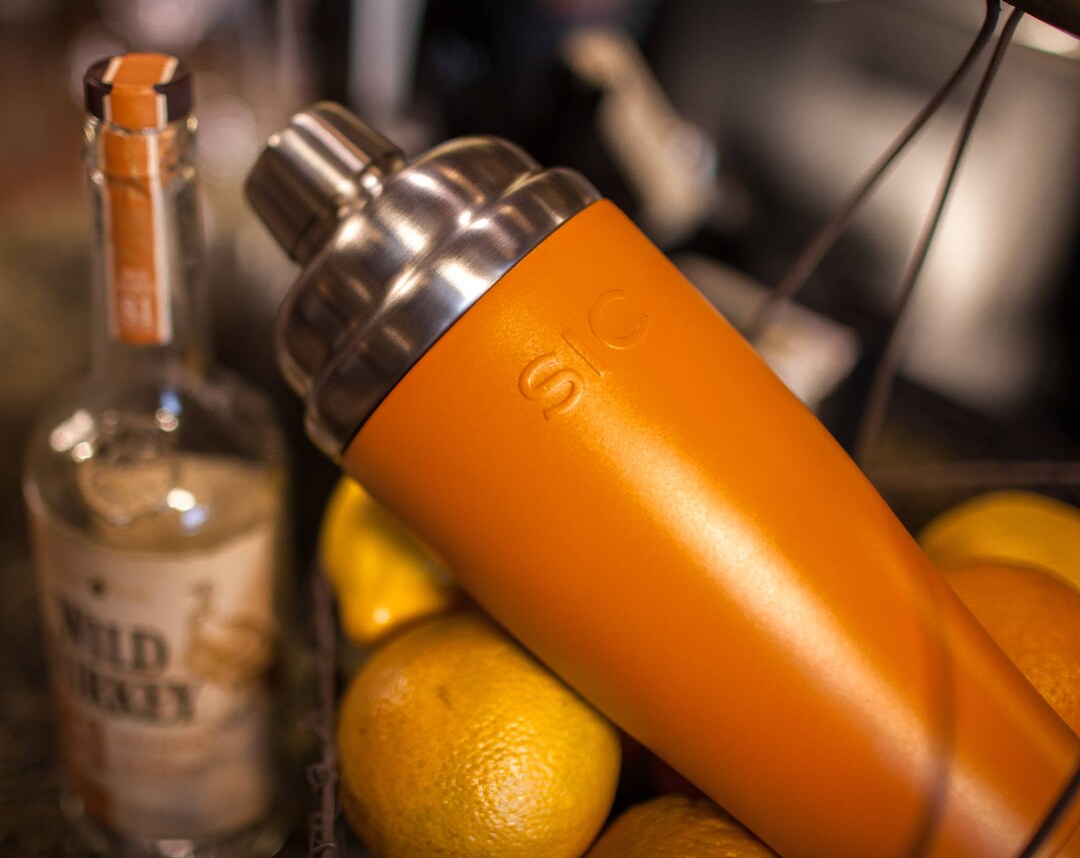 30oz Sic Cocktail Shaker Lid, Stainless Steel Double Wall Vacuum for