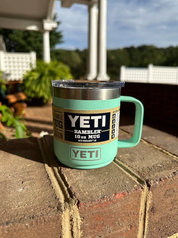 YETI Rambler 10 oz Stackable Mug, Vacuum Insulated, Stainless Steel with MagSlider  Lid, Stainless