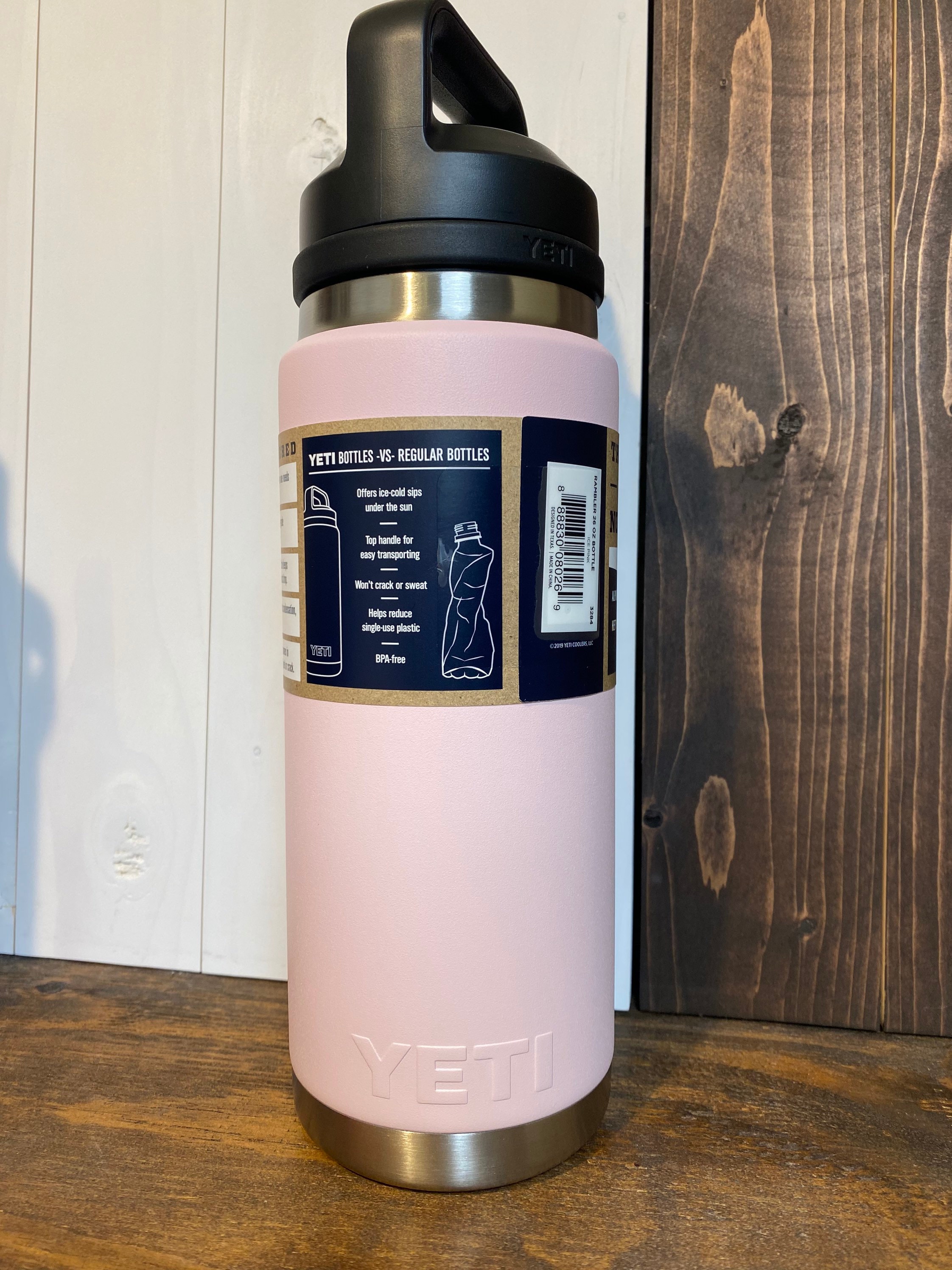 REAL YETI 26 oz. Laser Engraved Ice Pink Stainless Steel Yeti Etsy