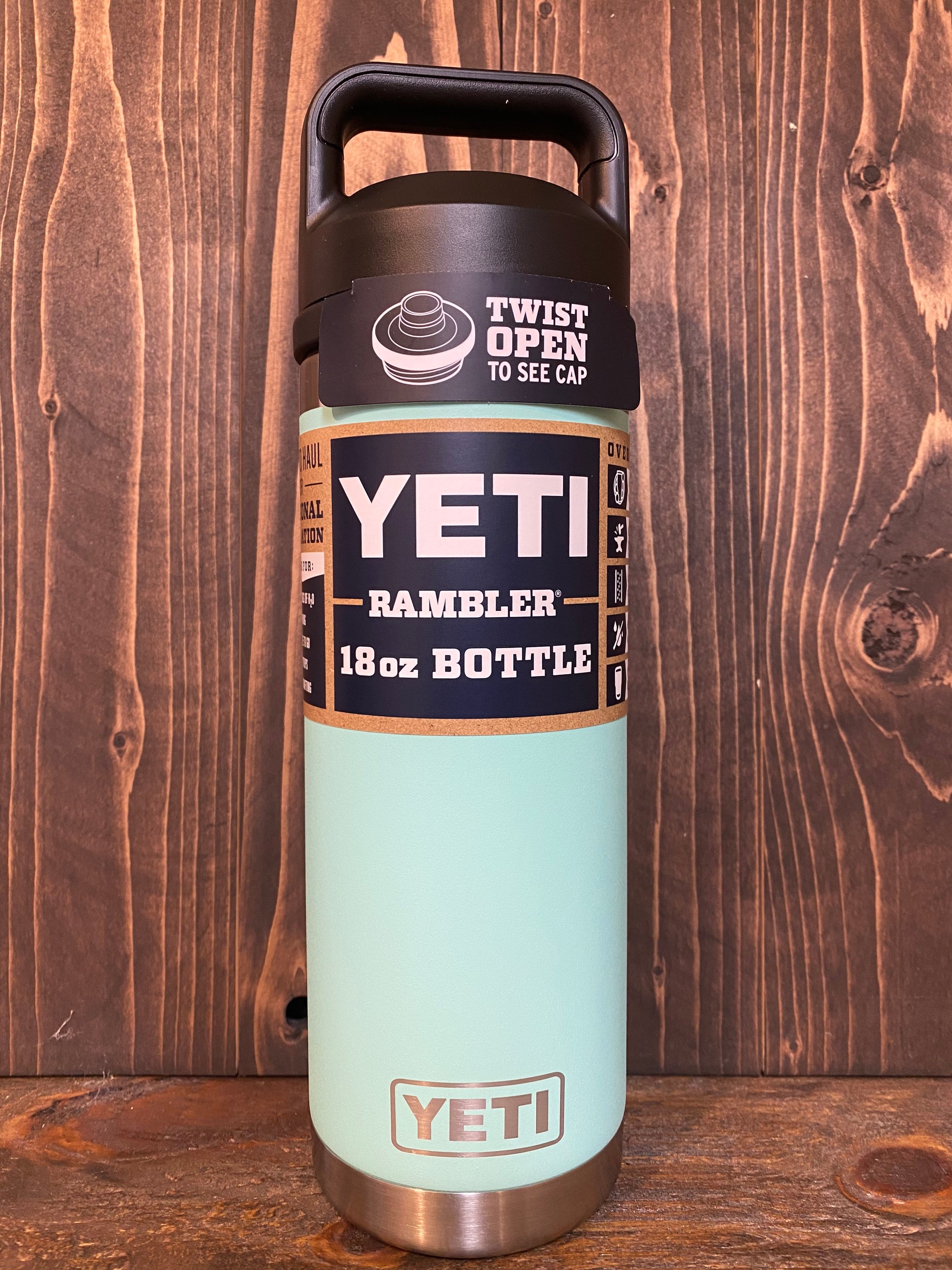 REAL YETI 18 Oz. Laser Engraved Seafoam Stainless Steel Yeti Etsy