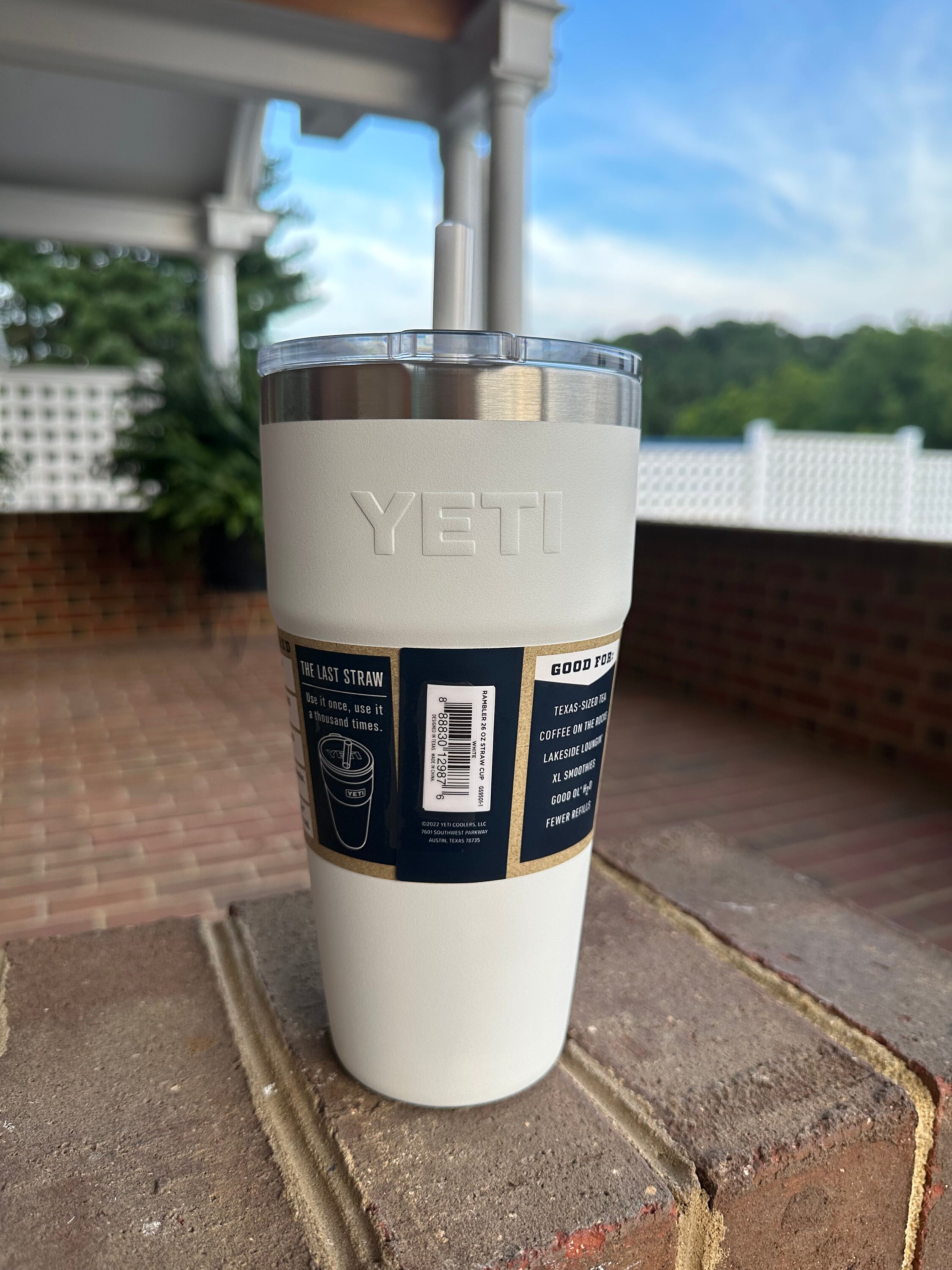 REAL YETI 26 Oz. Laser Engraved Camp Green Stainless Steel Yeti