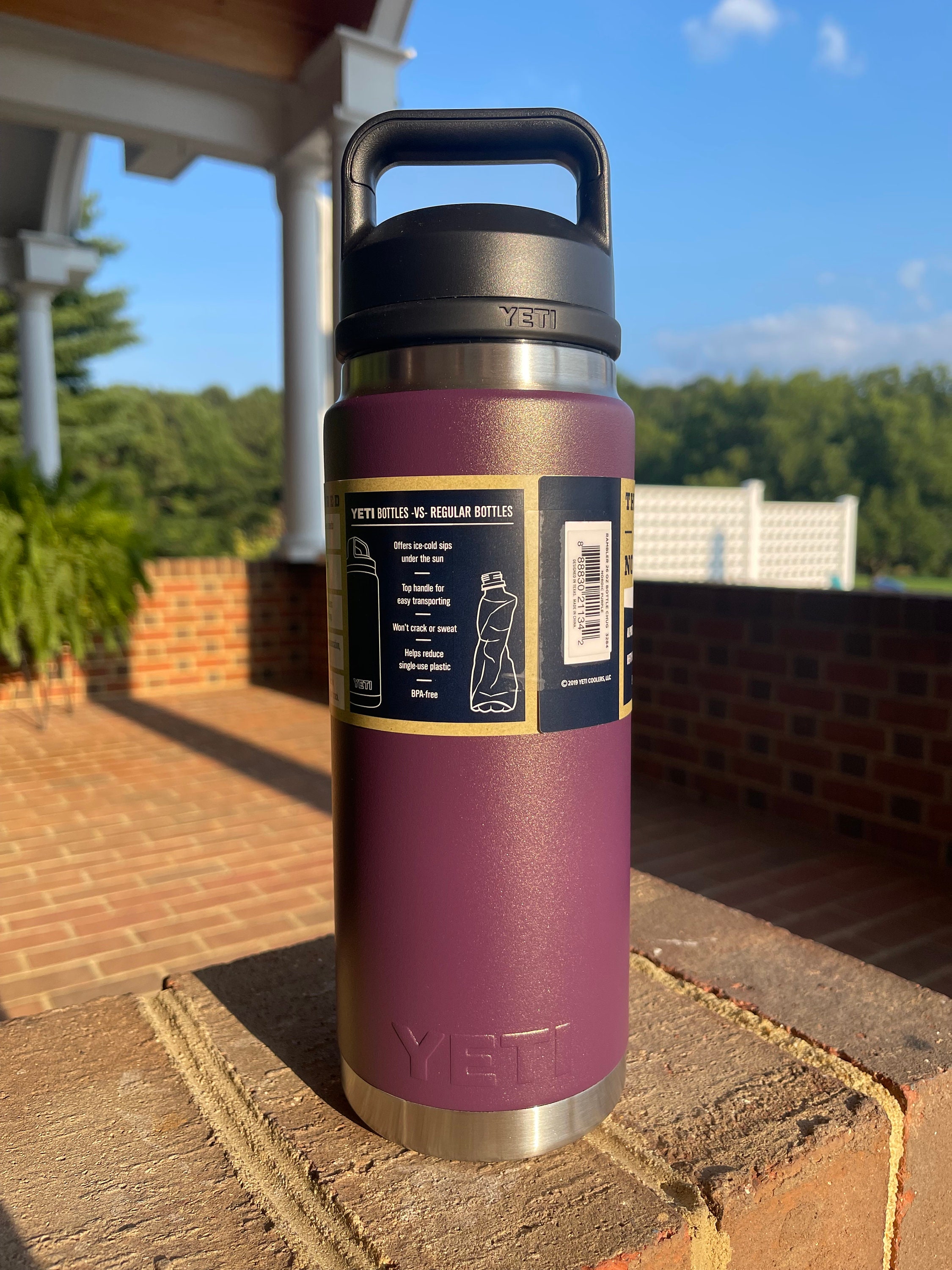 YETI Rambler 26 Oz Bottle Chug - Cosmic Lilac - Creative Gardens