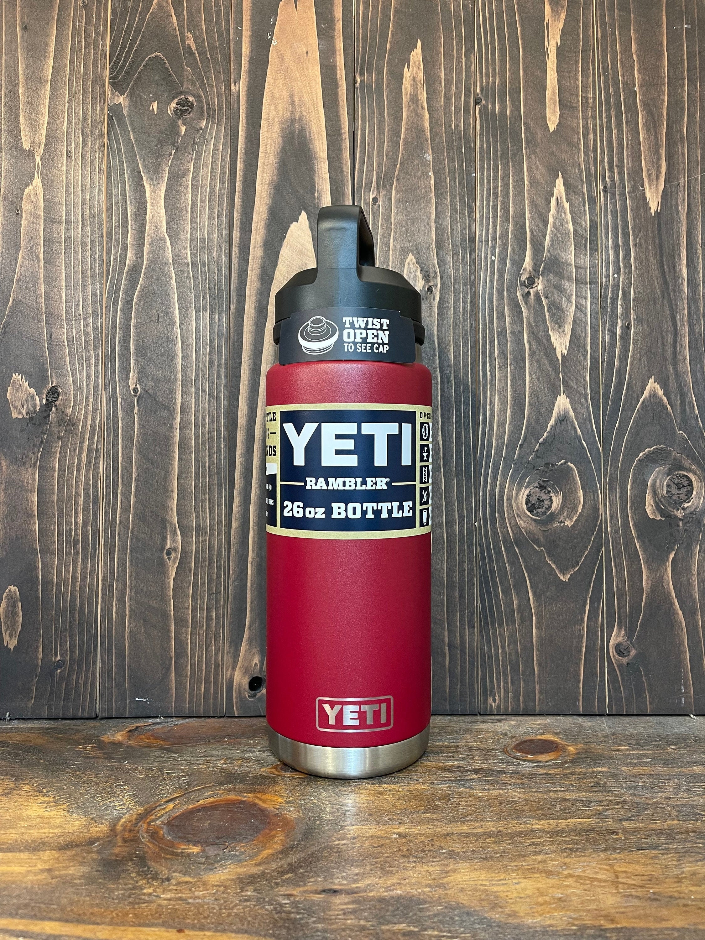 Yeti Rambler 46 oz Bottle Chug Harvest Red - Ambridge Home Center