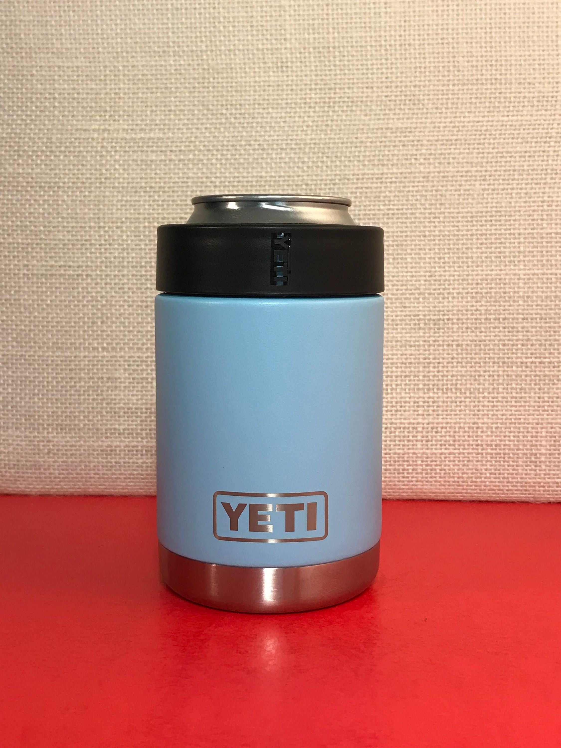 REAL YETI Laser Engraved Sky Blue Stainless Steel Yeti 12oz Etsy