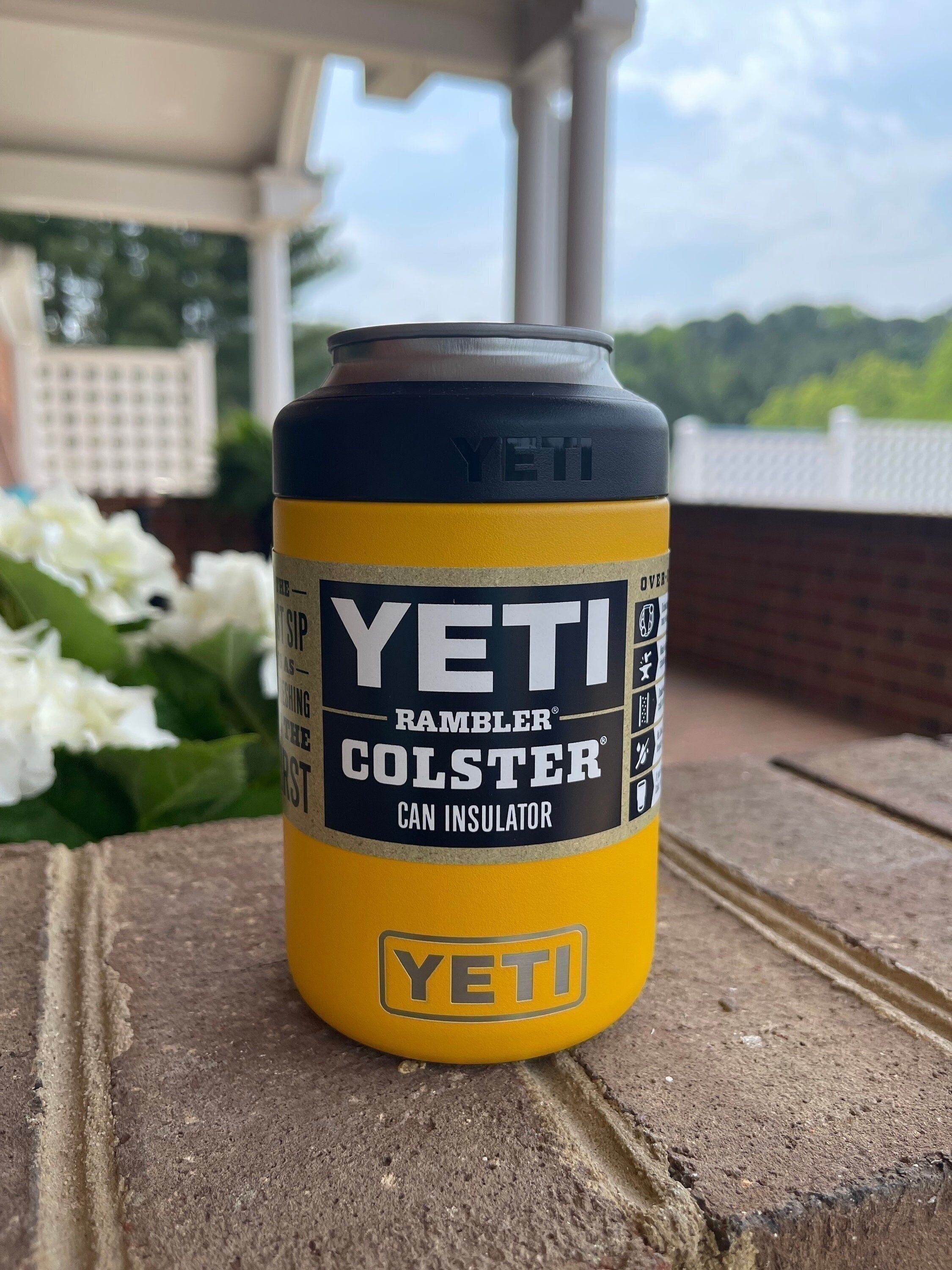 Yeti Rambler 12 Oz Colster Can Cooler Alpine Yellow