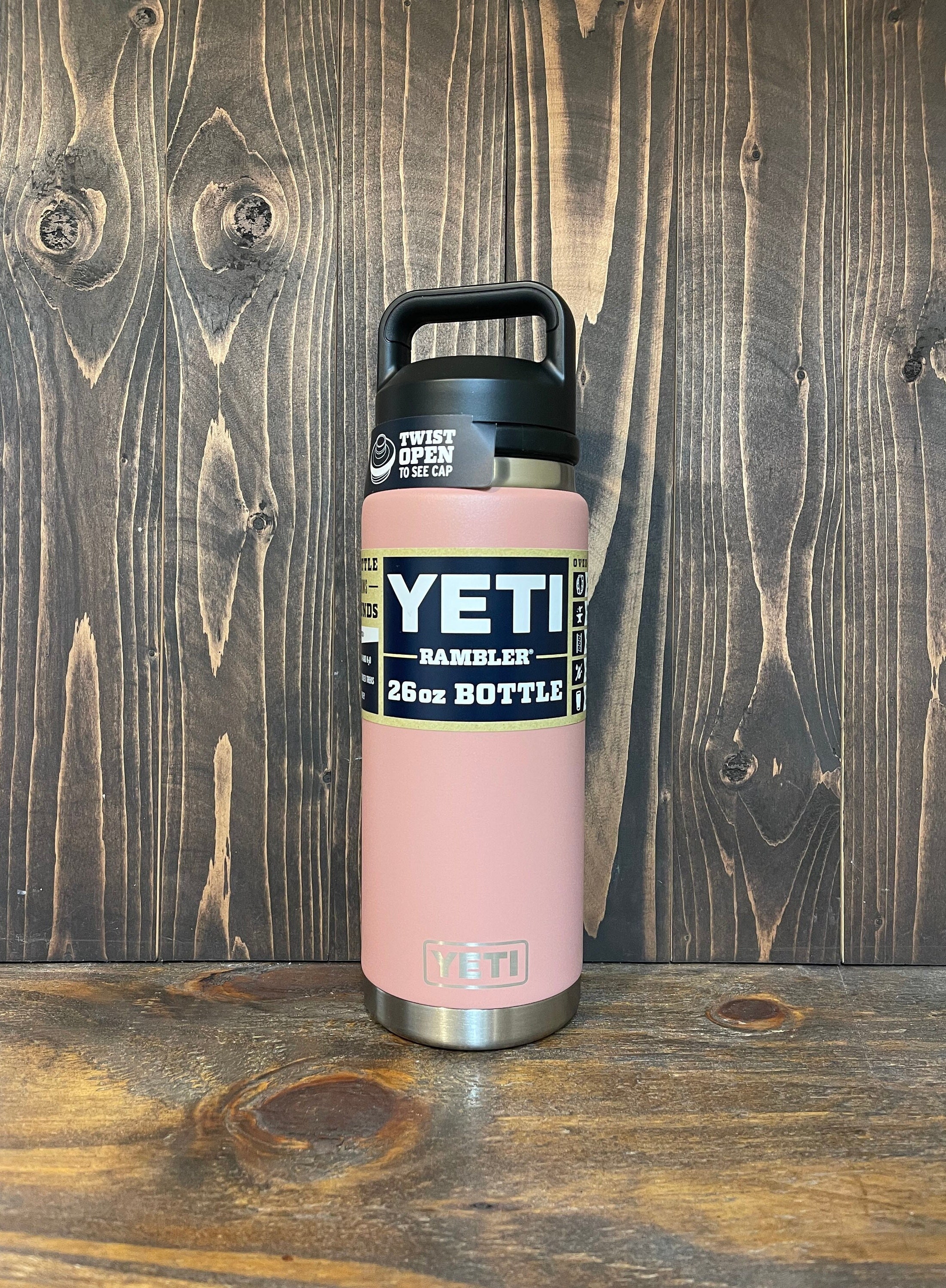 Yeti Rambler 26 oz C Straw Bottle Power Pink - Smoky Mountain Knife Works
