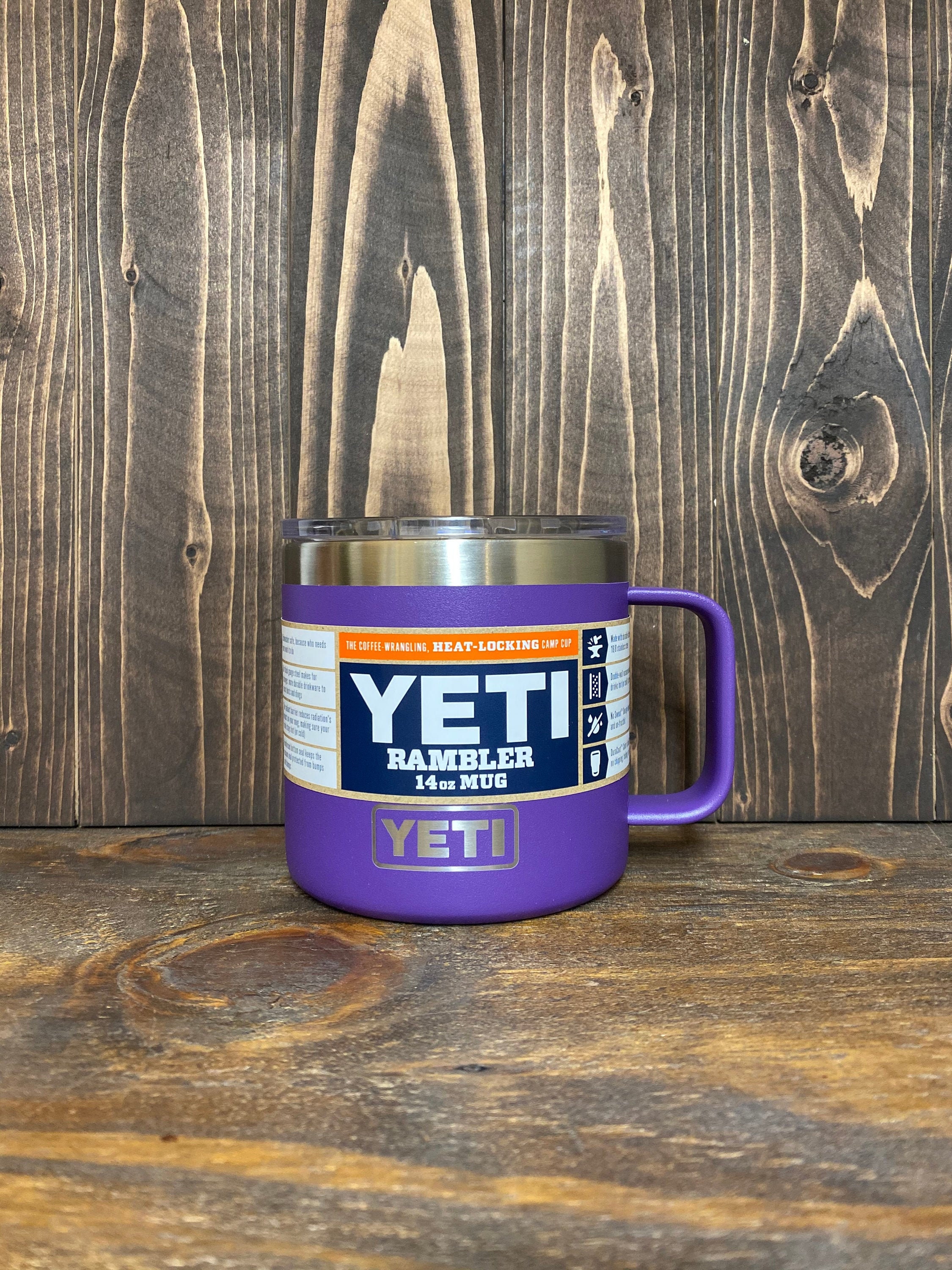 YETI Rambler Colster - Peak Purple - TackleDirect