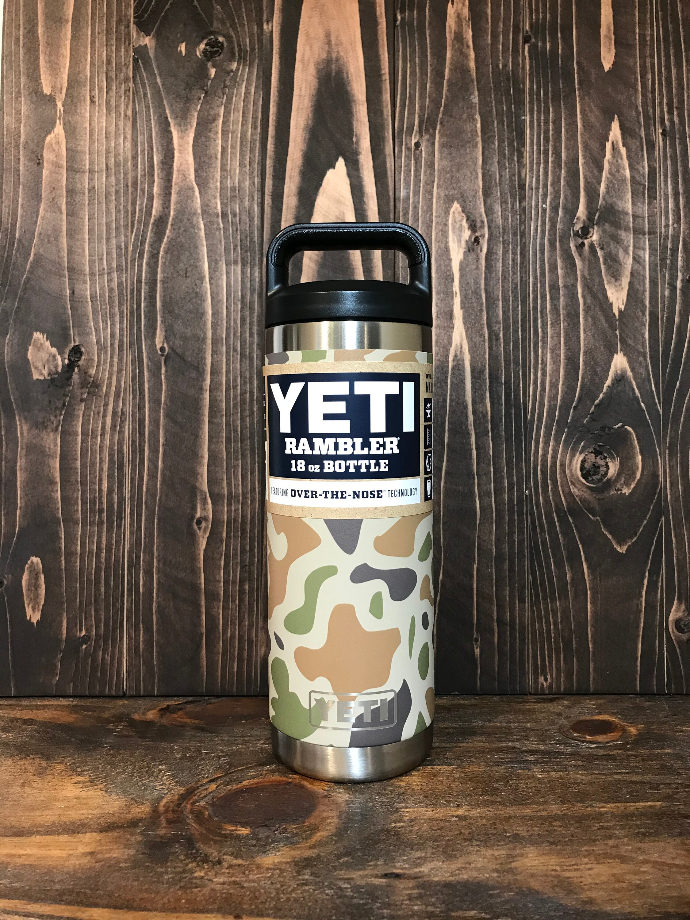 YETI Rambler 18oz Camo Bottle - Strands Outfitters of Oak Island