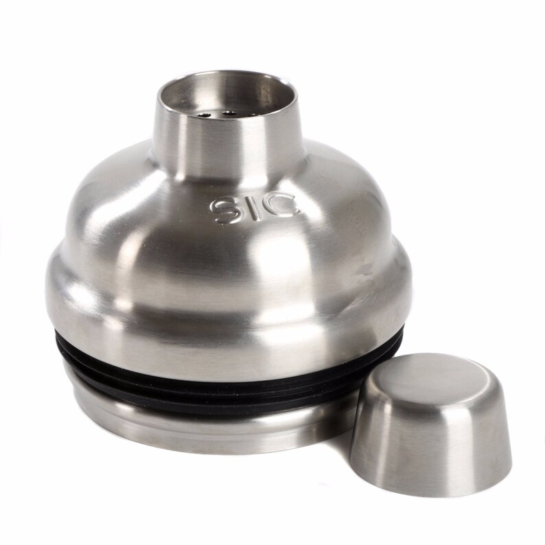 30oz Sic Cocktail Shaker Lid Stainless Steel Double Wall Etsy