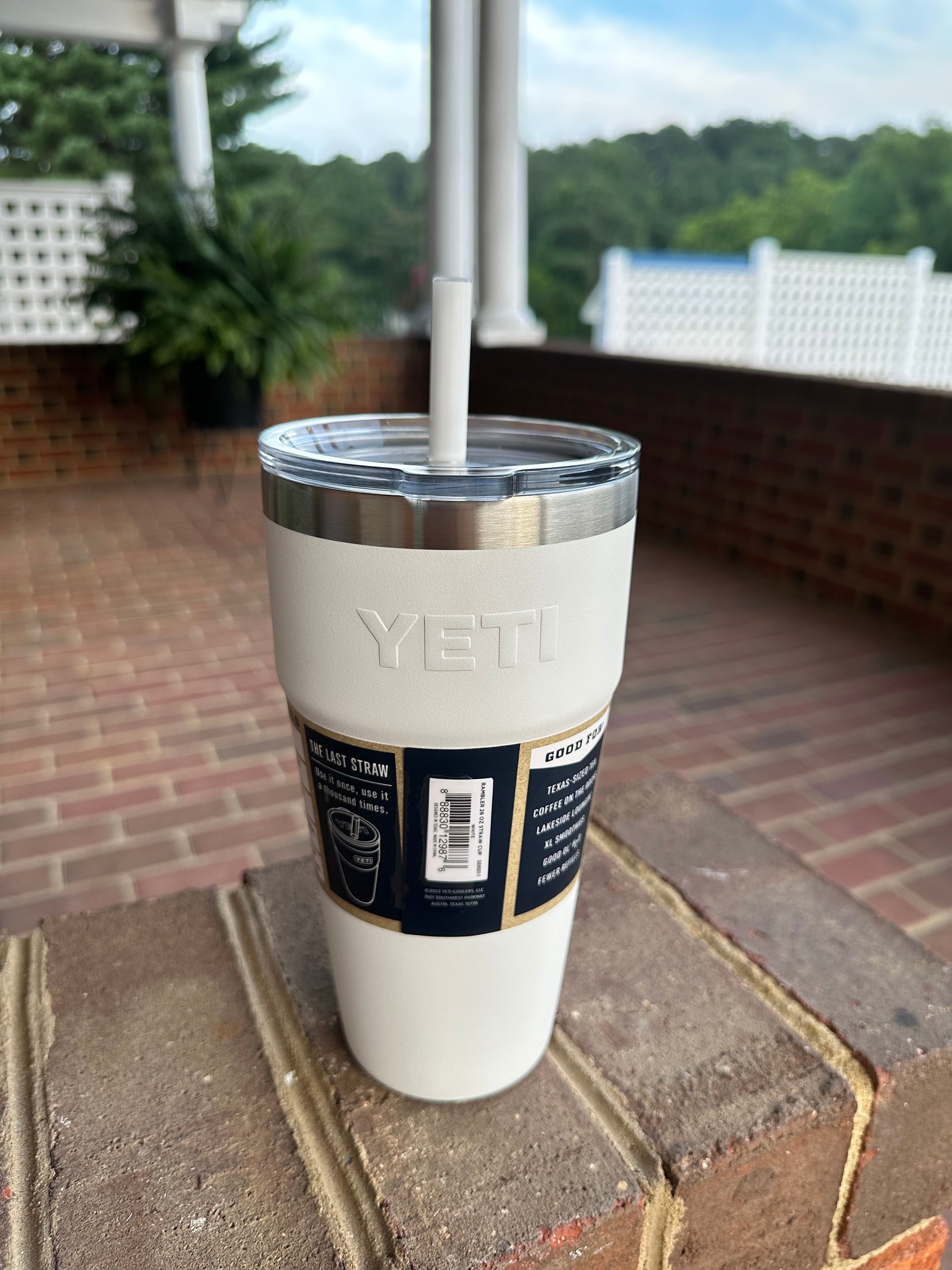 YETI Rambler 26 oz Stackable Cup with Straw Lid - Navy - Southern