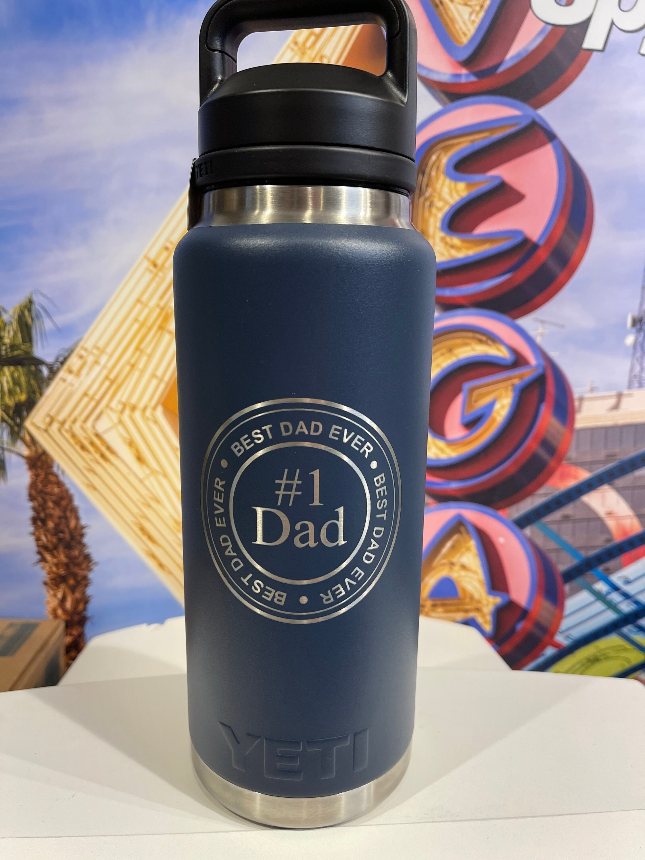 PERSONALIZED Authentic Yeti 36 oz Bottle - LASER ENGRAVED - ImpressMeGifts