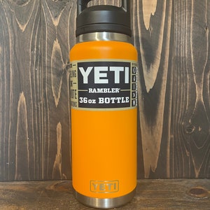 YETI Rambler Bottle 18oz - Clay - TackleDirect