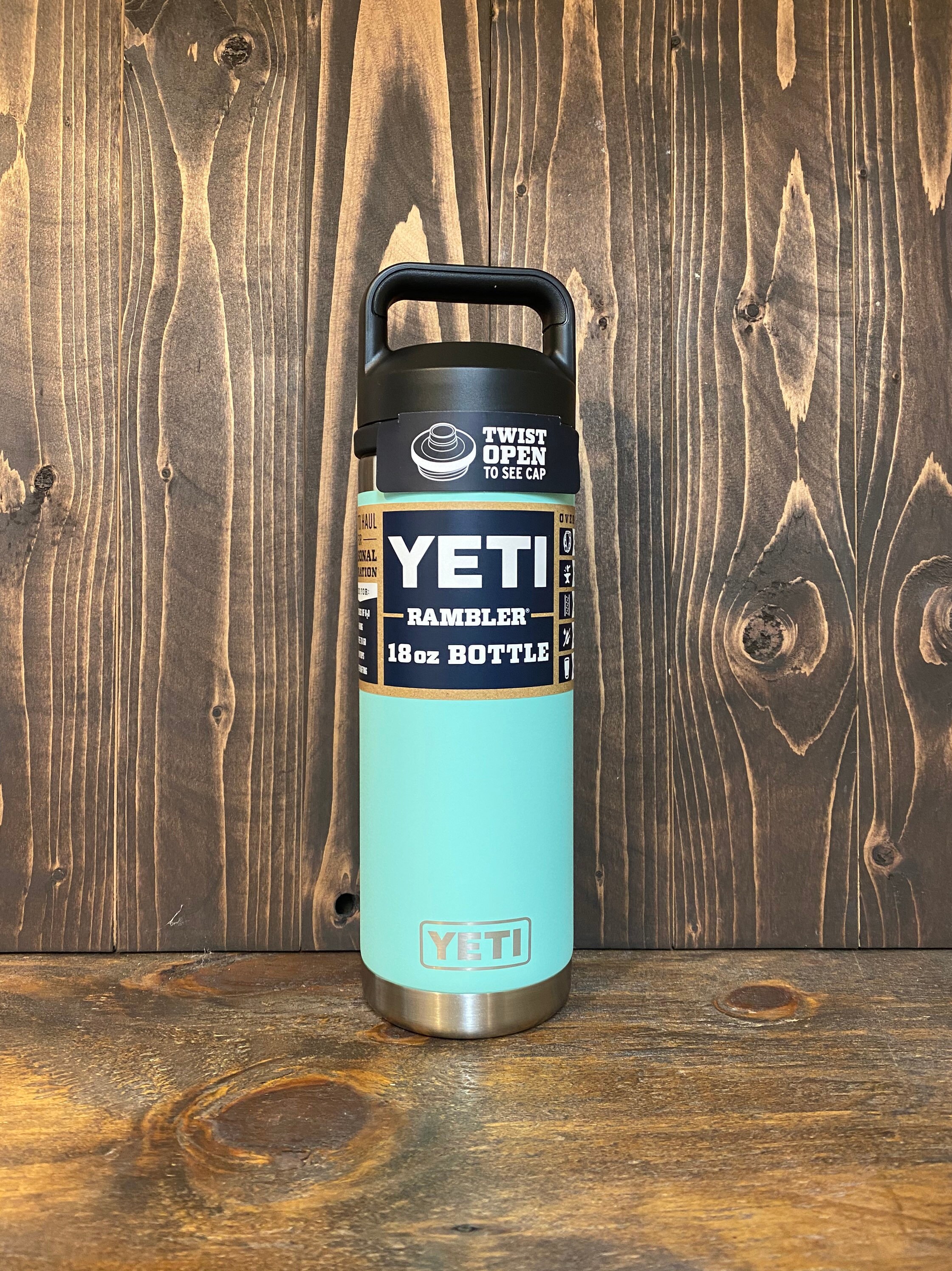 Yeti - Rambler 18 oz Bottle with Hotshot Cap - Seafoam