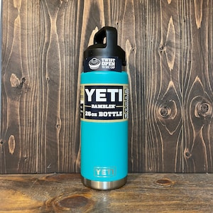 YETI Rambler Vinyl Aquifer Blue Bottle/Can Holder at