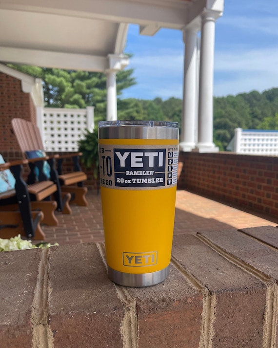 YETI Rambler 10 oz Tumbler, Stainless Steel, Vacuum Insulated with  MagSlider Lid, Alpine Yellow