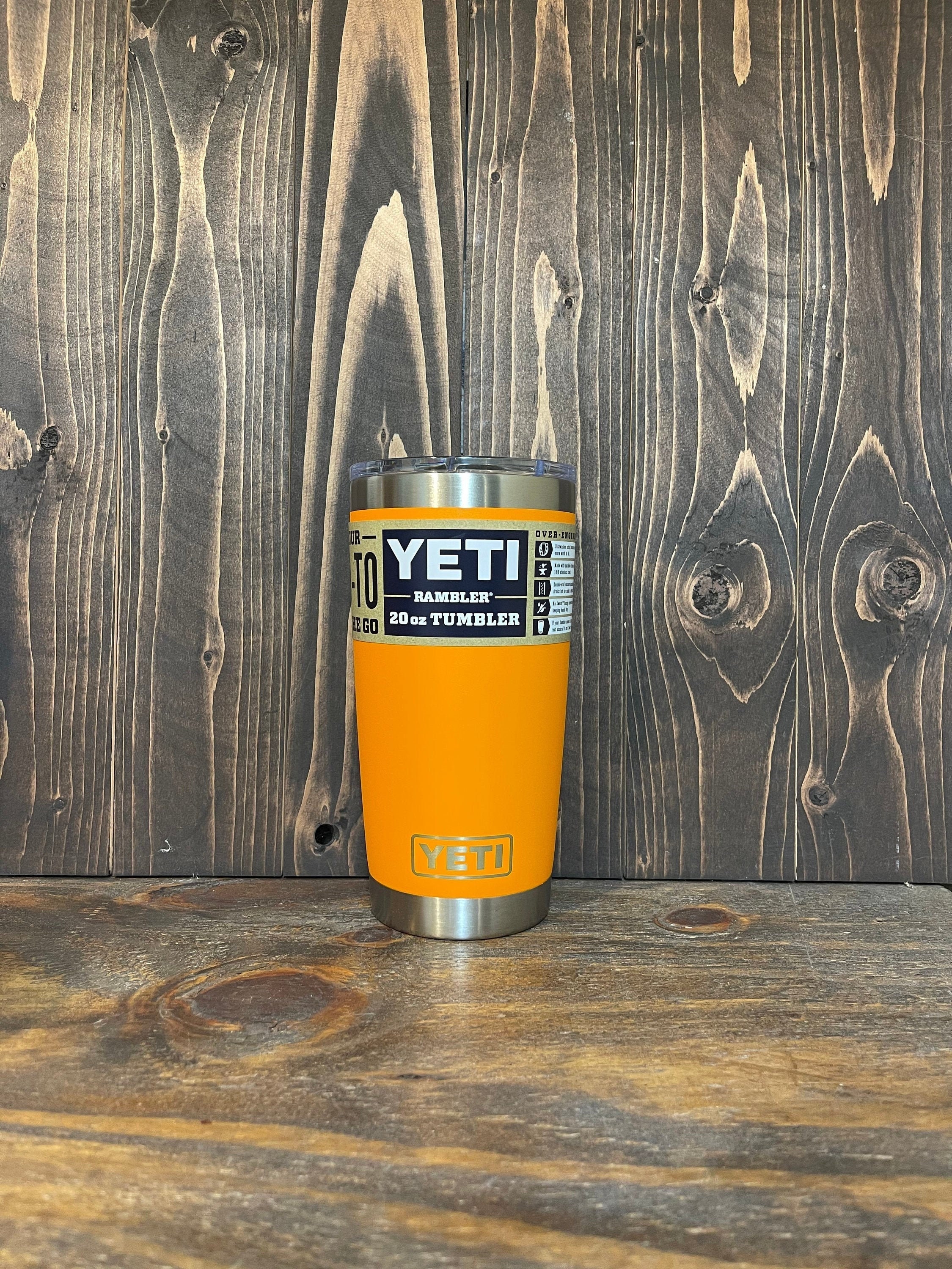 YETI Rambler Tumbler 20oz with Magslider Lid - King Crab Orange