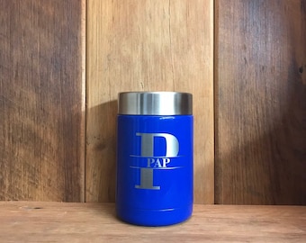 Personalized Royal RTIC Can Cooler, Monogrammed Can Cooler, Groomsmen Gift