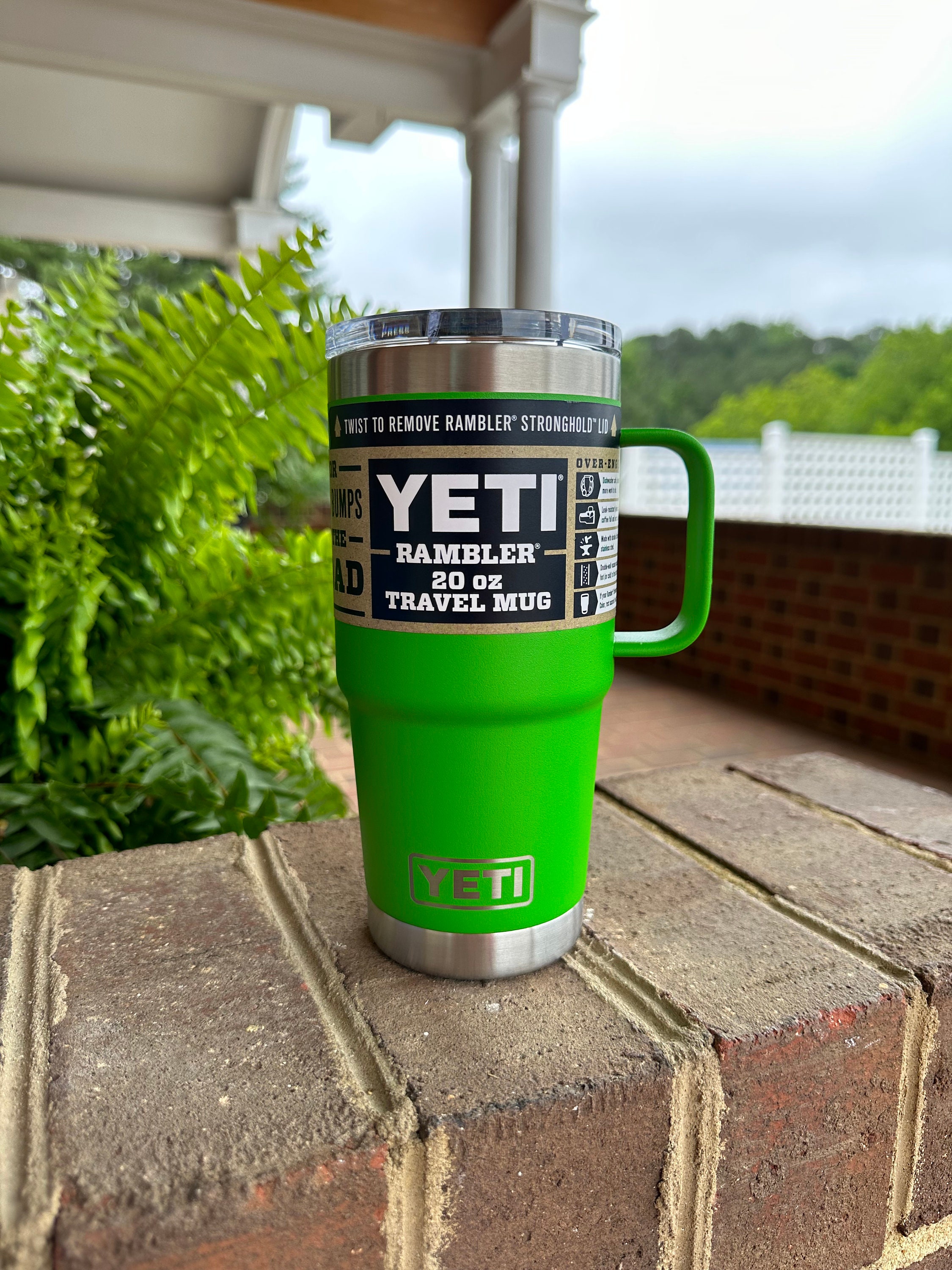 YETI Rambler 20-oz Travel Mug with Stronghold Lid at