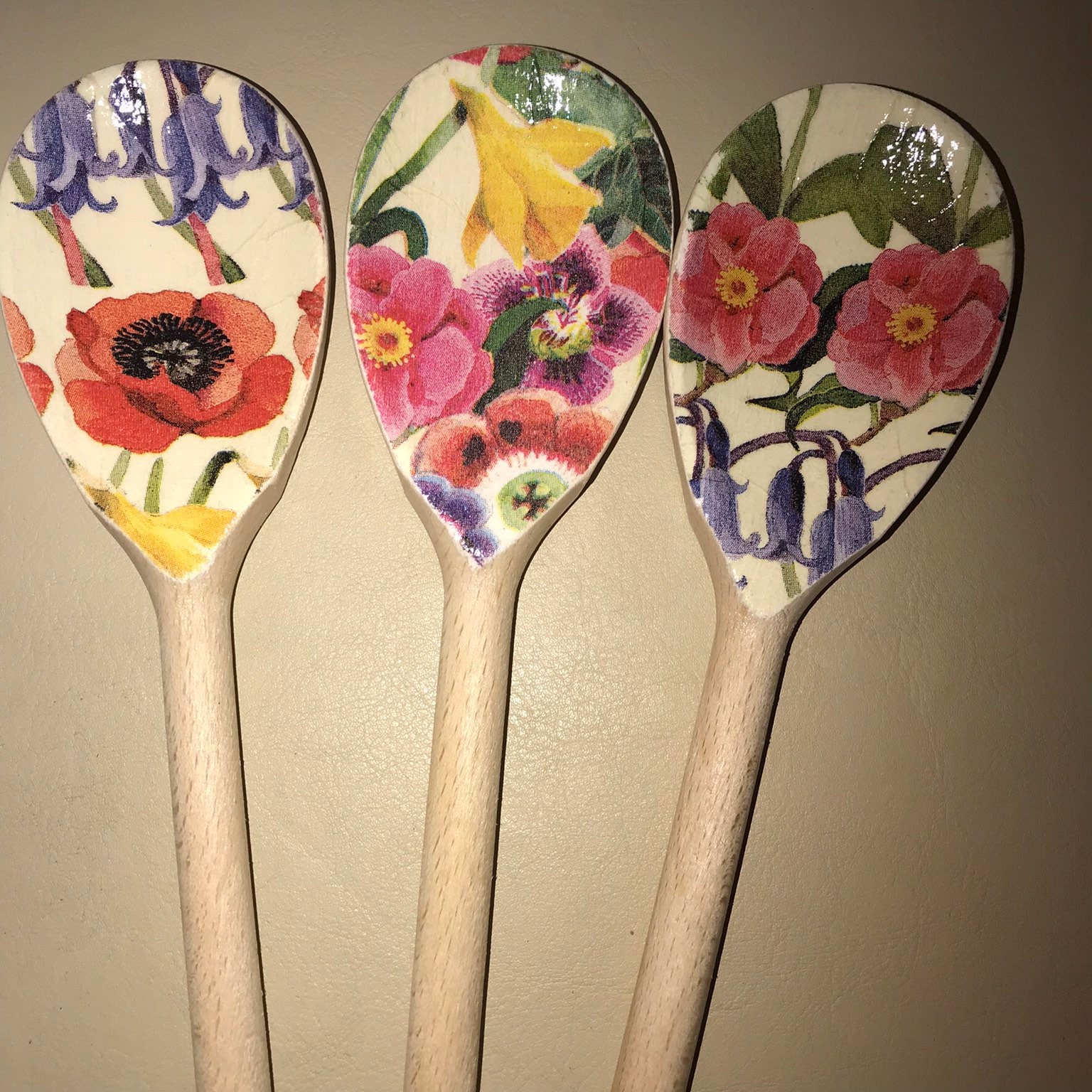 Decorative Wooden Spoon Kitchen Decor Accessories Set In EMMA Etsy