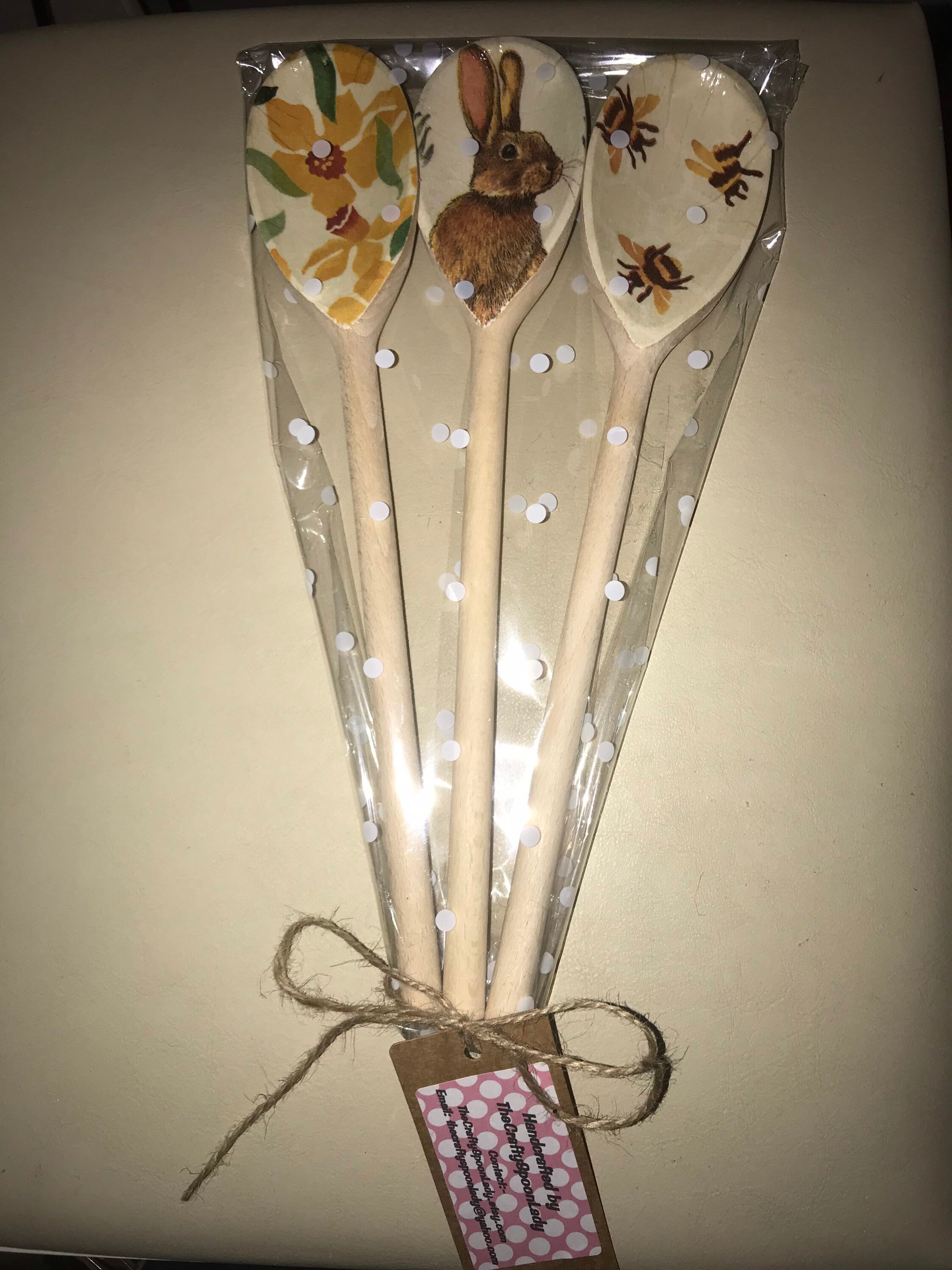 Dekoratives Holzlöffel Set in EMMA BRIDGEWATER Honigbiene | Etsy