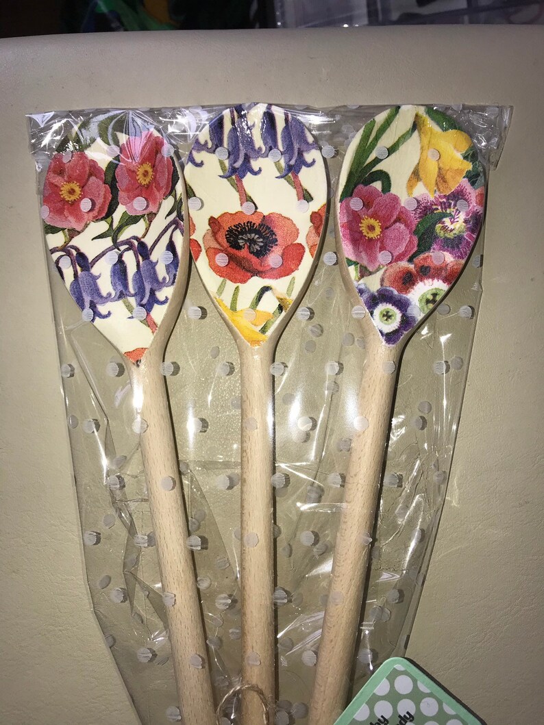 Decorative Wooden Spoon Kitchen Decor Accessories Set In EMMA Etsy