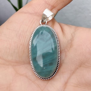 Aquamarine Pendant, Beautiful Pendant, Gemstone Pendant, Aquamarine Jewelry, Handmade Pendant, Gift Pendant, 925 Sterling Silver Pendant
