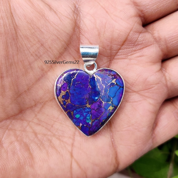 【JOEGUSH】JOEGUSH Pick Necklace (Purple Larkspur) Purple Larkspur Necklace — Nature Niche