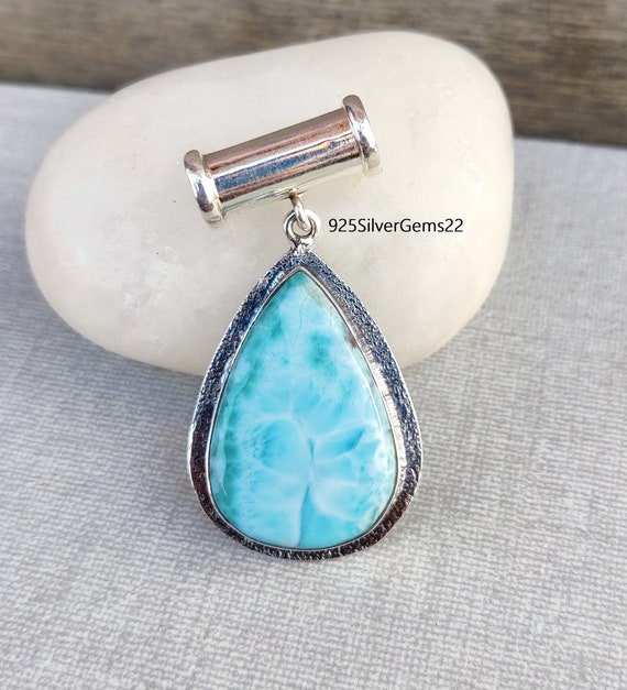 Larimar pendant etsy discount