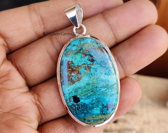 Tibetan Turquoise Pendant, Turquoise Pendant, Turquoise Jewelry, Tibetan Pendant, 925 Silver Pendant, Handmade Pendant, Gemstone Pendant