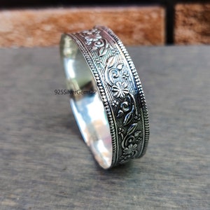 Silver Bangle, 925 Sterling Silver Bangle, Beautiful Bangle, Silver Jewelry, Anxiety Bangle, Dainty Bangle, Gift Bangle, Silver Bracelet