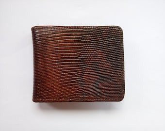 Portefeuille En Véritable Peau D'anguille Noir - Ancien Stock Neuf, Pochette Coréenne, Sans étiquette