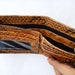 Genuine Python Snake Skin Bifold Wallet - Etsy
