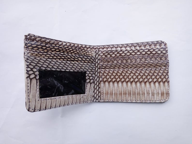 Genuine Cobra Snake Skin Men's Wallet - Etsy