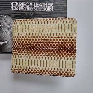 Genuine Sunbeam Snake Skin / Snake Leather Men's Wallet